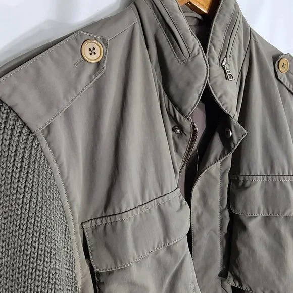Theory Mixed Media Sweater Jacket